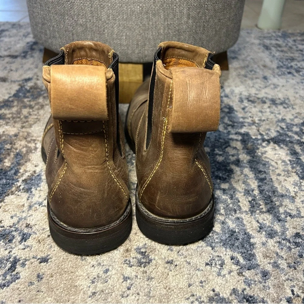 Timberland Genuine Leather Earthkeepers City CT Chelsea Ankle Boots Size 9.5 Men